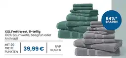 E-Center Xxl frottierset, 8-teilig - seegrün Angebot