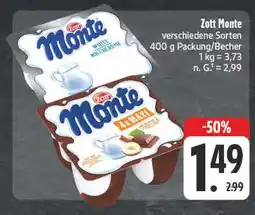 E-Center Zott monte Angebot