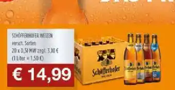 Getränke Arena Schöfferhofer weizen Angebot