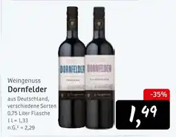 KONSUM Dornfelder Angebot