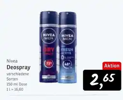 KONSUM Nivea dry impact deospray Angebot
