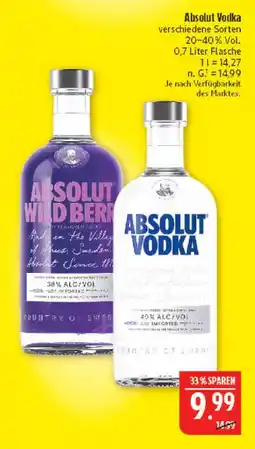 Marktkauf Absolut wild berry Angebot