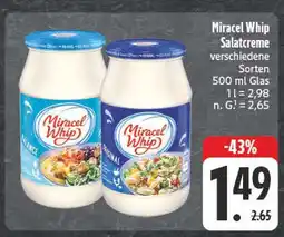 E-Center Miracel whip salatcreme original Angebot