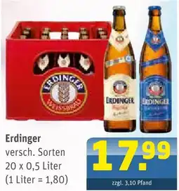 Getränke Arena Erdinger Angebot