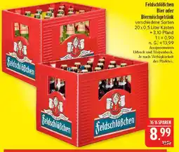 Marktkauf Feldschlößchen bier oder biermischgetränk Angebot