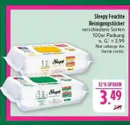 Marktkauf Sleepy feuchte reinigungstücher Angebot