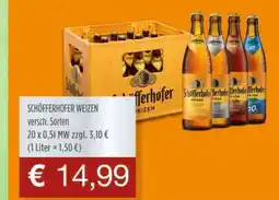 Getränkeparadies Gefromm Schöfferhofer weizen Angebot