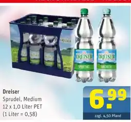 Getränke Arena Dreiser sprudel, medium Angebot