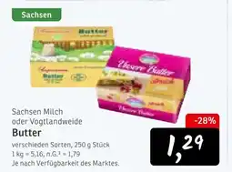KONSUM Sachsen milch butter Angebot