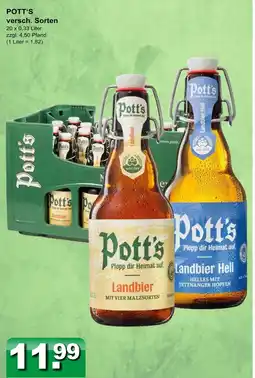 Getränkeparadies Gefromm Pott's landbier Angebot