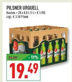 Marktkauf Pilsner urquell Angebot