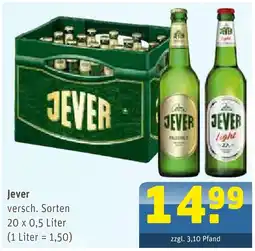 Getränke Arena Jever Angebot