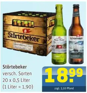 Getränke Arena Störtebeker Angebot