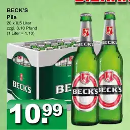 Getränkeparadies Gefromm Beck's pils Angebot
