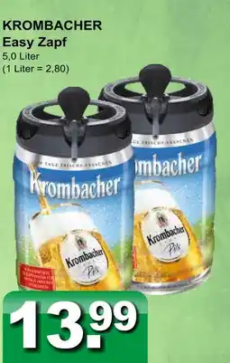 Getränkeparadies Gefromm Krombacher easy zapf Angebot