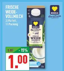 Marktkauf Edeka frische weide-vollmilch Angebot