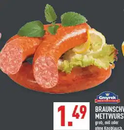 Marktkauf Gmyrek braunschweiger mettwurst Angebot