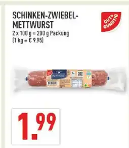 Marktkauf Gut & günstig schinken-zwiebel-mettwurst Angebot