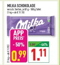 Marktkauf Milka schokolade Angebot