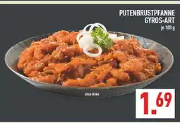 Marktkauf Putenbrustpfanne gyros-art Angebot
