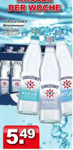 Getränkeparadies Gefromm Gerolsteiner medium Angebot