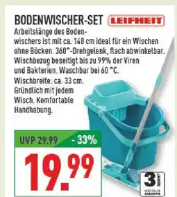 Marktkauf Leifheit bodenwischer-set Angebot
