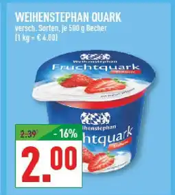 Marktkauf Weihenstephan quark Angebot