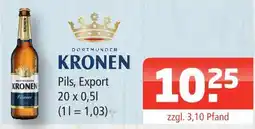 Getränke Oase Dortmunder kronen pils, export Angebot