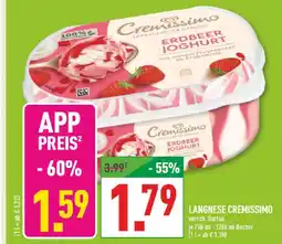 Marktkauf Langnese cremissimo erdbeer joghurt Angebot