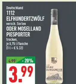 Marktkauf 1112 elfhundertzwölf grau burgunder Angebot