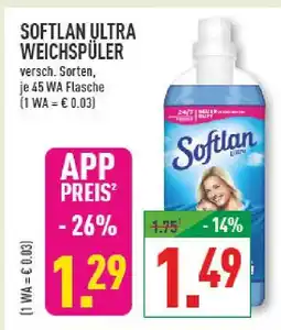 Marktkauf Softlan ultra weichspüler Angebot
