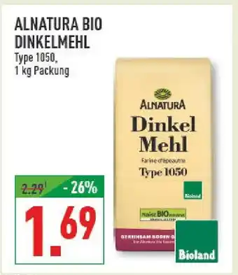 Marktkauf Alnatura bio dinkelmehl Angebot
