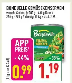Marktkauf Bonduelle gemüsekonserven Angebot