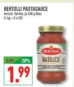 Marktkauf Bertolli pastasauce Angebot