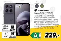 MEDIMAX Motorola smartphone moto g67 (128gb) Angebot