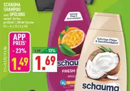 Marktkauf Schauma shampoo fresh Angebot