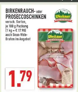 Marktkauf Wiesbauer birkenrauch-schinken Angebot