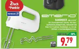 Marktkauf Emerio handmixer hm-121178 Angebot