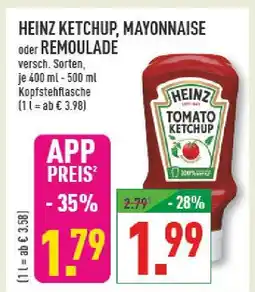 Marktkauf Heinz ketchup Angebot