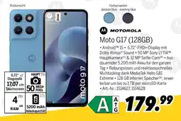 MEDIMAX Motorola moto g17 (128gb) - alaskan blue Angebot