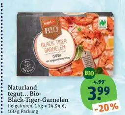 tegut Tegut... bio black tiger garnelen Angebot