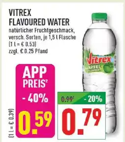 Marktkauf Vitrex flavoured water Angebot