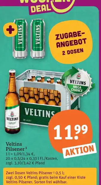 tegut Veltins pilsener Angebot