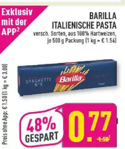 Marktkauf Barilla italienische pasta Angebot
