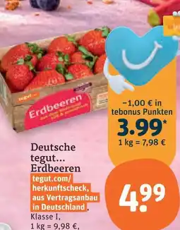 tegut Tegut erdbeeren Angebot