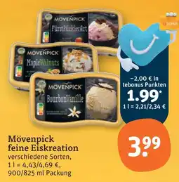 tegut Mövenpick feine eiskreation Angebot