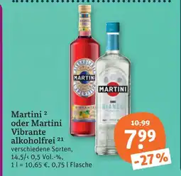 tegut Martini vibrante alkoholfrei Angebot
