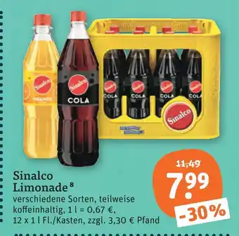Sinalco limonade
