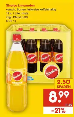 Netto Marken-Discount Sinalco limonaden Angebot