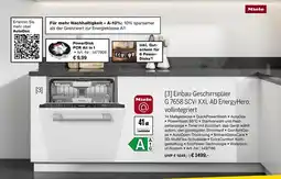 MEDIMAX Miele einbau-geschirrspüler g 7658 scvi xxl ad energyhero Angebot